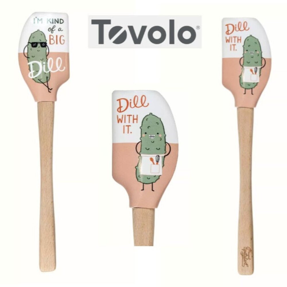 Tovolo Spatula Dill Pickle 'Dill With It' - NEW